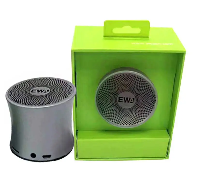 Makescc EWA A5 Led Мини Bluetooth беспроводной динамик с алюминиевым материалом Поддержка TF