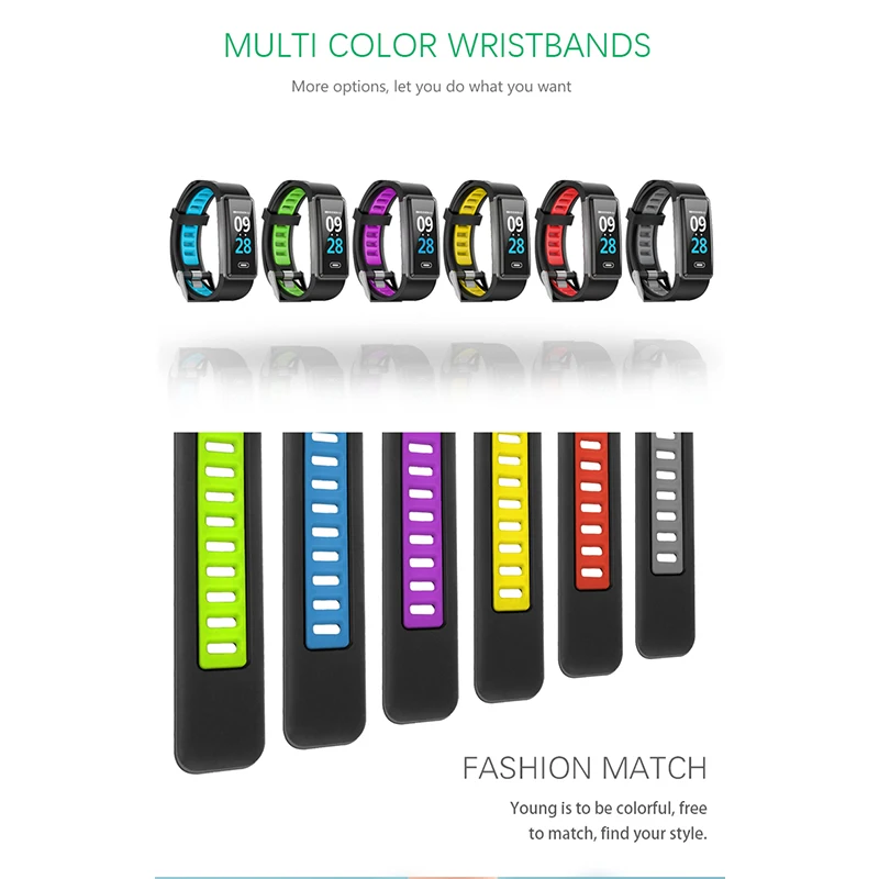Смарт браслет pk xiomi mi band 2 многоцветный Браслет с поддержкой bluetooth 4 0 24 часа