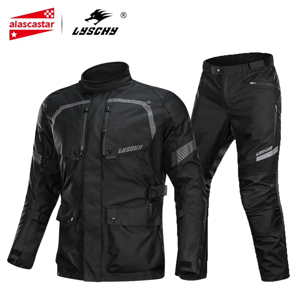 LYSCHY мотоциклетная куртка мужская водонепроницаемая для верховой езды Chaqueta