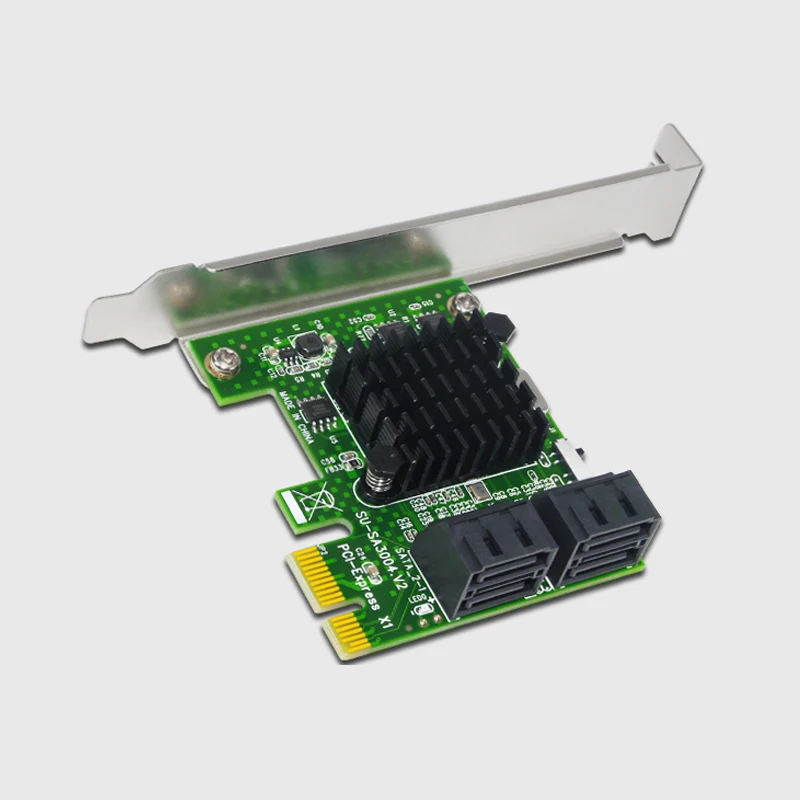 Плата расширения SATA3.0 PCI Express 6 ГБ 4 порта SATA 1X E к III|Платы расширения| |