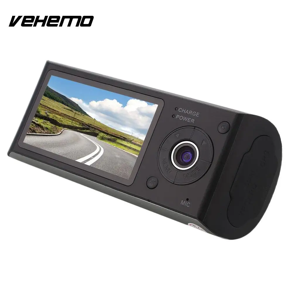 Автомобильная камера Dash Cam X3000/R300 с двумя объективами авто Ван HD 1080P Автомобильный