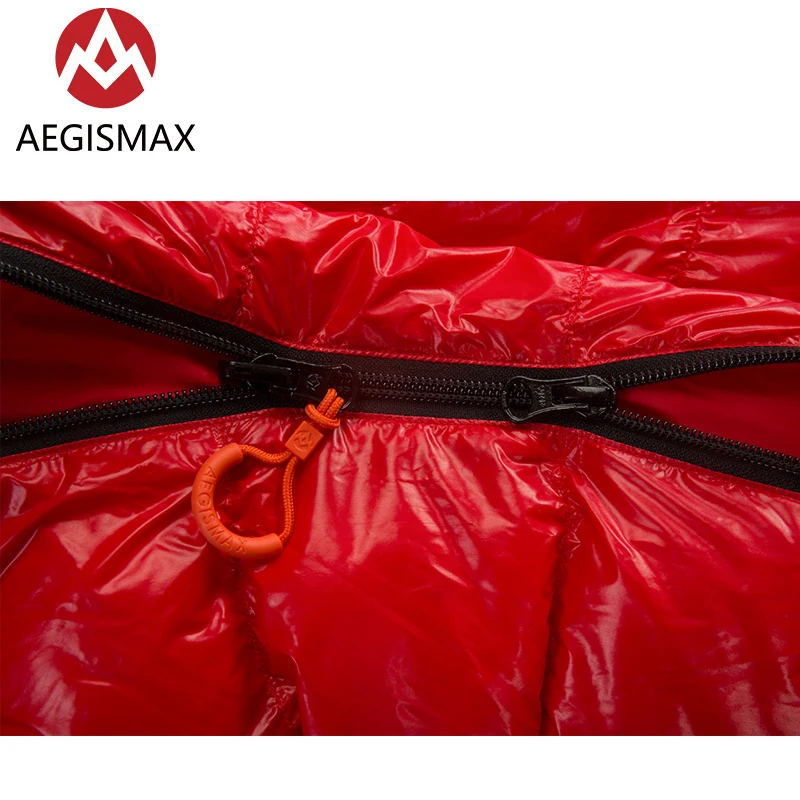 AEGISMAX уличный кемпинговый ультра-светильник для мам 95%, 800FP, спальный мешок на гусином пуху, весенний, осенний, зимний тент, светильник, спальный мешок