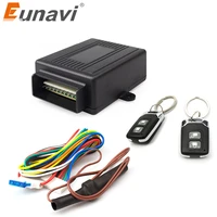 eunavi universal 12v new universal car auto remote central kit door lock locking vehicle keyless entry system hot selling