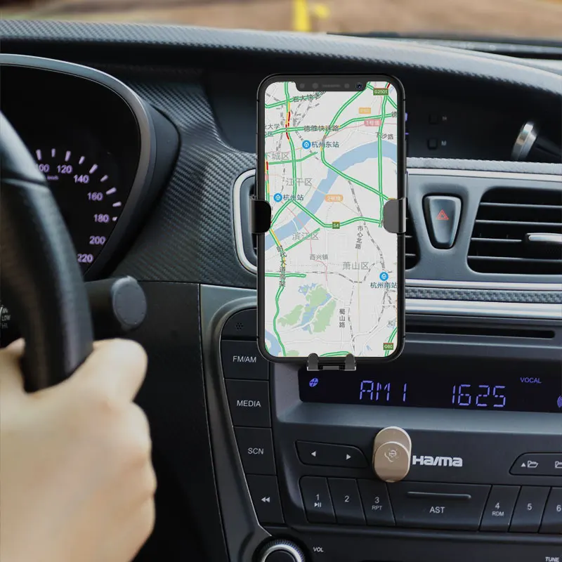 TOTU Универсальный Автомобильный держатель для телефона iPhone X 8 7 6 6S Plus крепление на