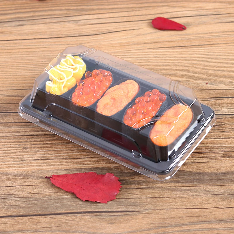 1 # суши Упакованные коробки с крышкой. Коробки на вынос овощи сашими упаковочная