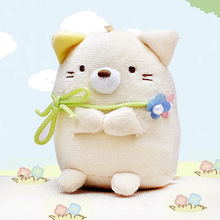 San X Sumikko Gurashi 7th anniversary Toys Corner Bio Handheld биологическая мягкая плюшевая игрушка для