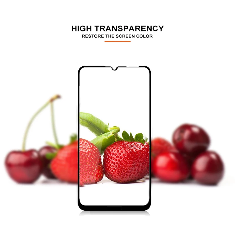 Защитное стекло 3D 9H для Huawei Y7 Pro закаленное с полным покрытием Защитная пленка Y 7 7Y
