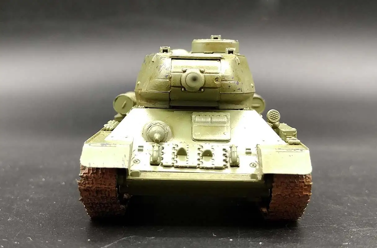 Второй мировой войны русский T34 85 бак во всем мире Ограниченная серия 1: 72 не литья