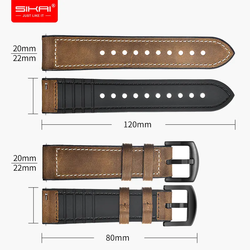 Ремешок для смарт часов Ticwatch Pro S2 E2 2/E сменный Браслет SIKAI аксессуары 20 мм 22