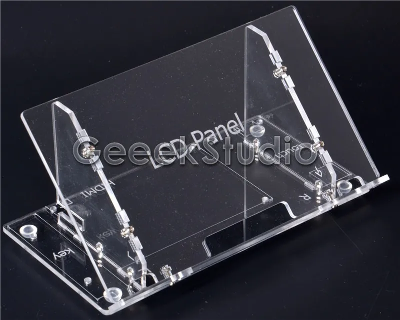 Raspberry Pi 4 все платформы/PC 7 дюймов 1024*600 ЖК-экран дисплей монитор с драйвером платы HDMI VGA 2AV и прозрачный акриловый кронштейн