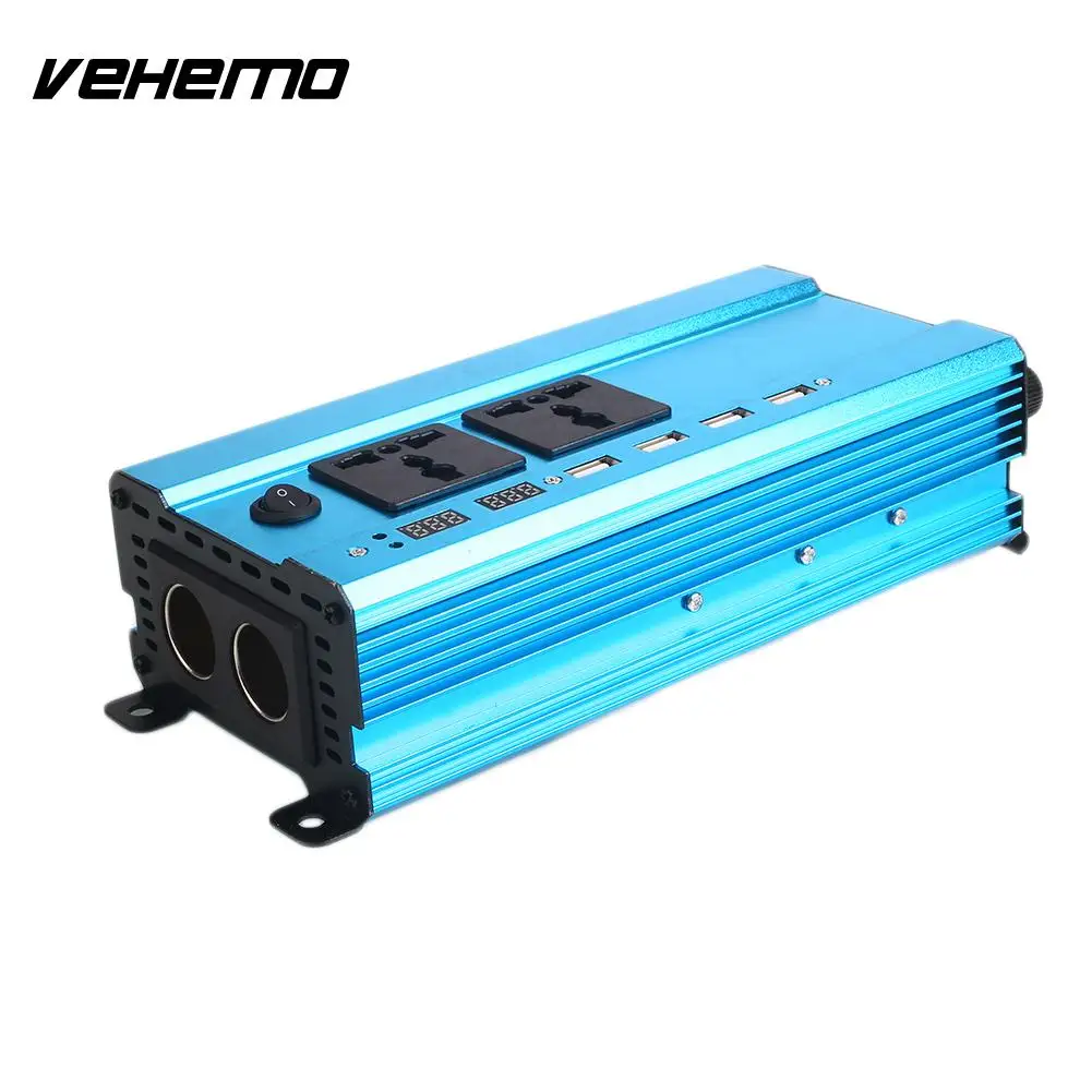 DC12V к AC220V конвертер Автомобильный Инвертор автомобильный солнечной Мощность