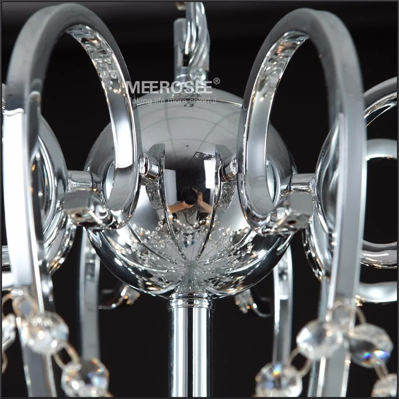 

Wrought Iron Chandelier Lighting Fixture Large Lustre Cristal 28 Arms Chrome Lustre De Sala Crystal Hanging Lamp For Foyer Villa