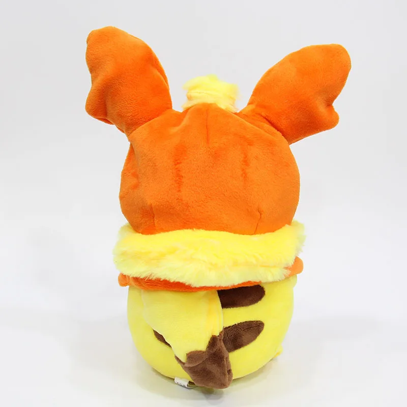 Карманные животные Пикачу Косплей Eevee Sylveon Jolteon Vaporeon плюшевые мягкие куклы с плащом Cos Пикачу игрушка детский подарок sa74
