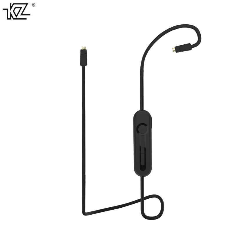 KZ ZS5 оригинальные наушники проводной кабель с микрофоном стерео Бас quad driver
