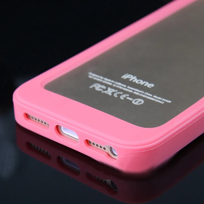 Горячая Продажа 4 цвет 3D мышь уши кремния рамка бампер для iPhone 4S мягкие Резиновые