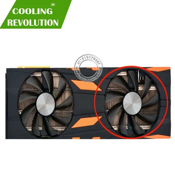 White interface 2 шт./компл. CF9015H12S Графика вентилятор для Inno3D GeForce RTX 2070 RTX 2080 RTX 2080TI - Цвет лезвия: White interface