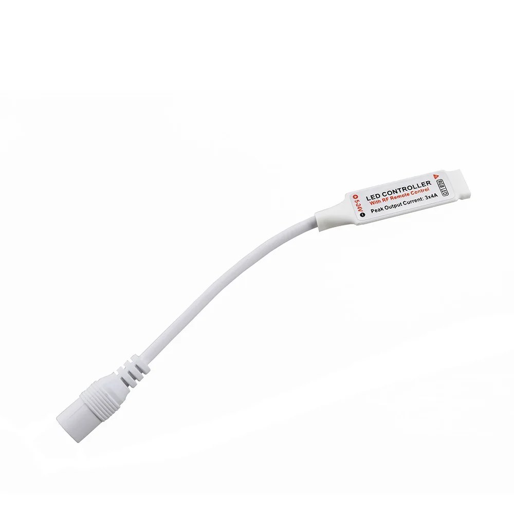 1 шт. мини 17 ключей RF беспроводной контроллер Led свет диммер с 4pin женский для 3528 5050