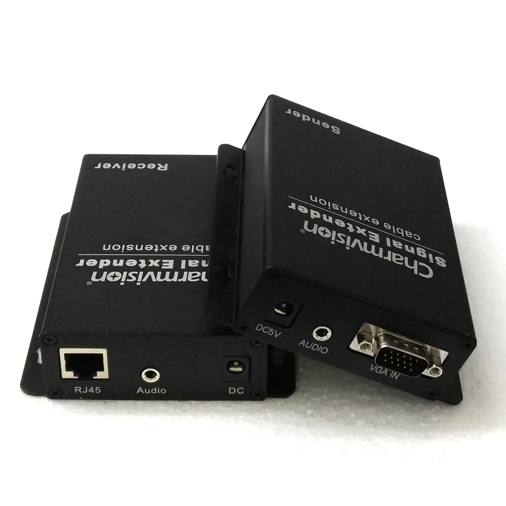 Charmvision IPEV 200VA VGA IP удлинитель 200 м по локальной сети TCP стерео голоса UTP кабель