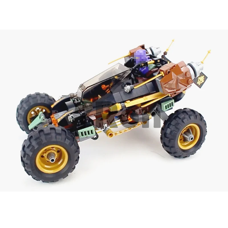 Модели Строительство Игрушка 06032 Rock Racing ниндзя строительные блоки совместимые с