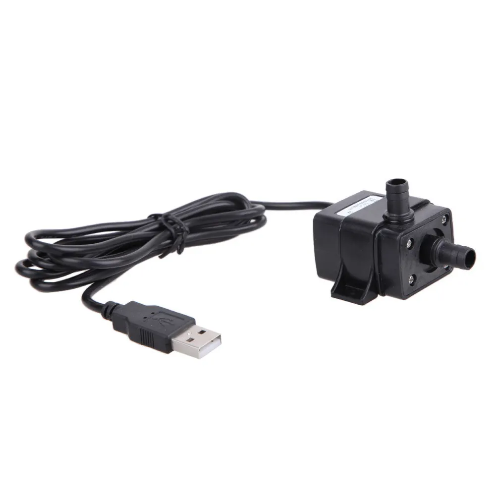 DC5V 3W USB водяной насос для аквариума погружной фонтанный водные питомцы