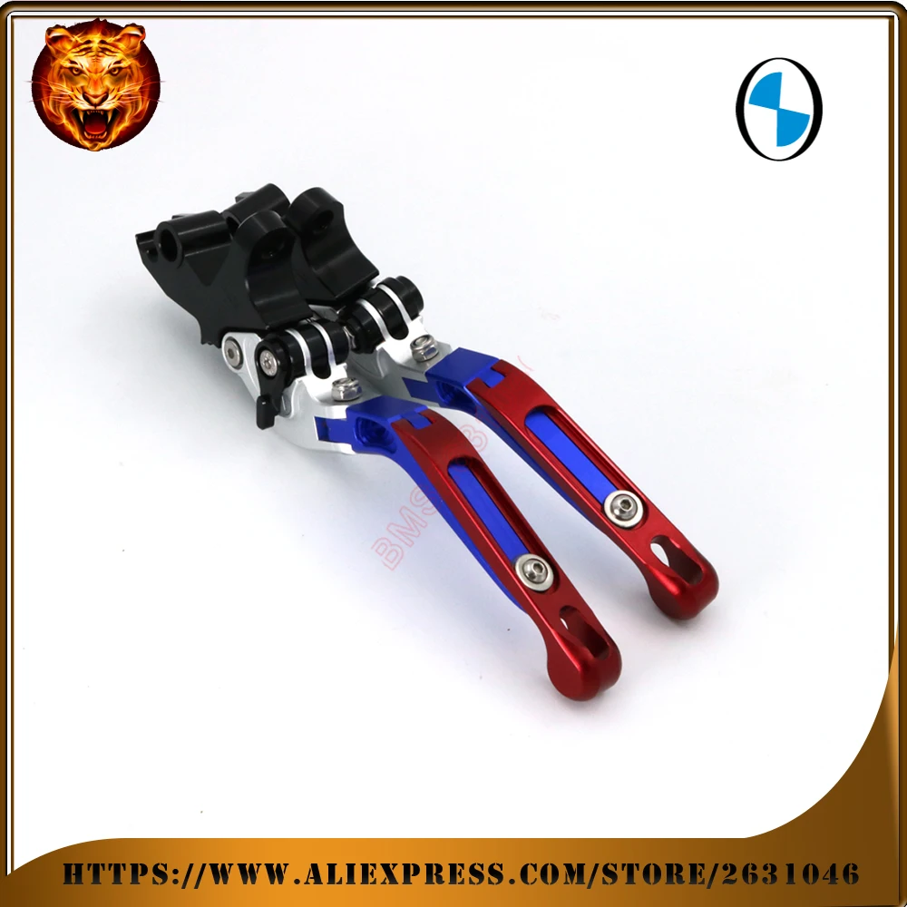 

Motorcycle Adjustable Folding Extendable Brake Clutch Lever For BMW R1150GS R1150GS ADVENTURE Black Red Free Shipping Logo CNC