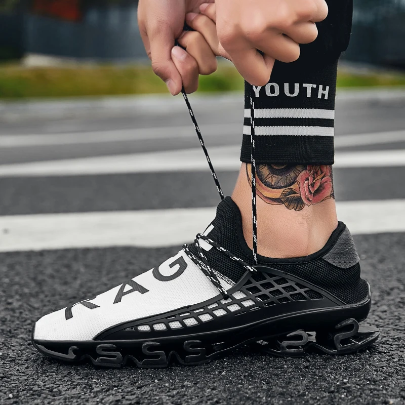 Мужские кроссовки летние Zapatillas Deportivas Hombre дышащая повседневная обувь chaussure homme