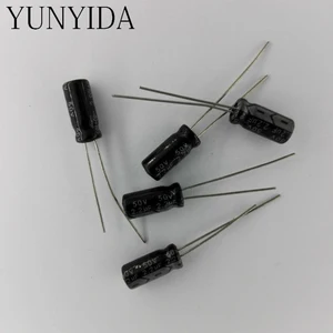 Алюминиевый электролитический конденсатор 50 в 2,2 мкФ 4*7 мм 50 шт.