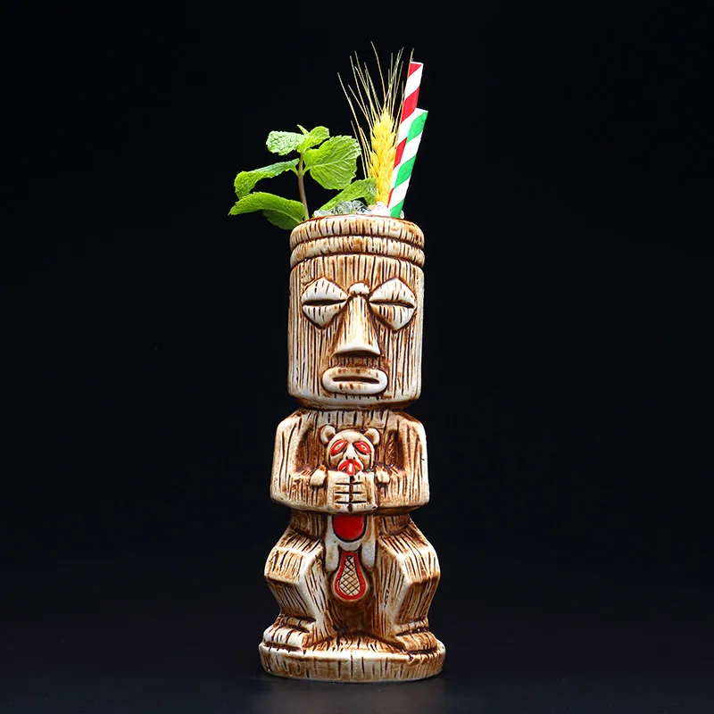 Гавайская Коктейльная чашка Tiki 180 мл|Кружки| |