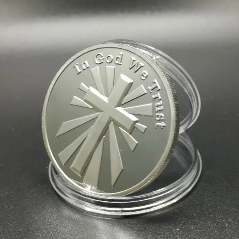 100 шт. немагнитные монеты с серебряным и золотым покрытием 40 мм|coin coins|coin goldcoin souvenir