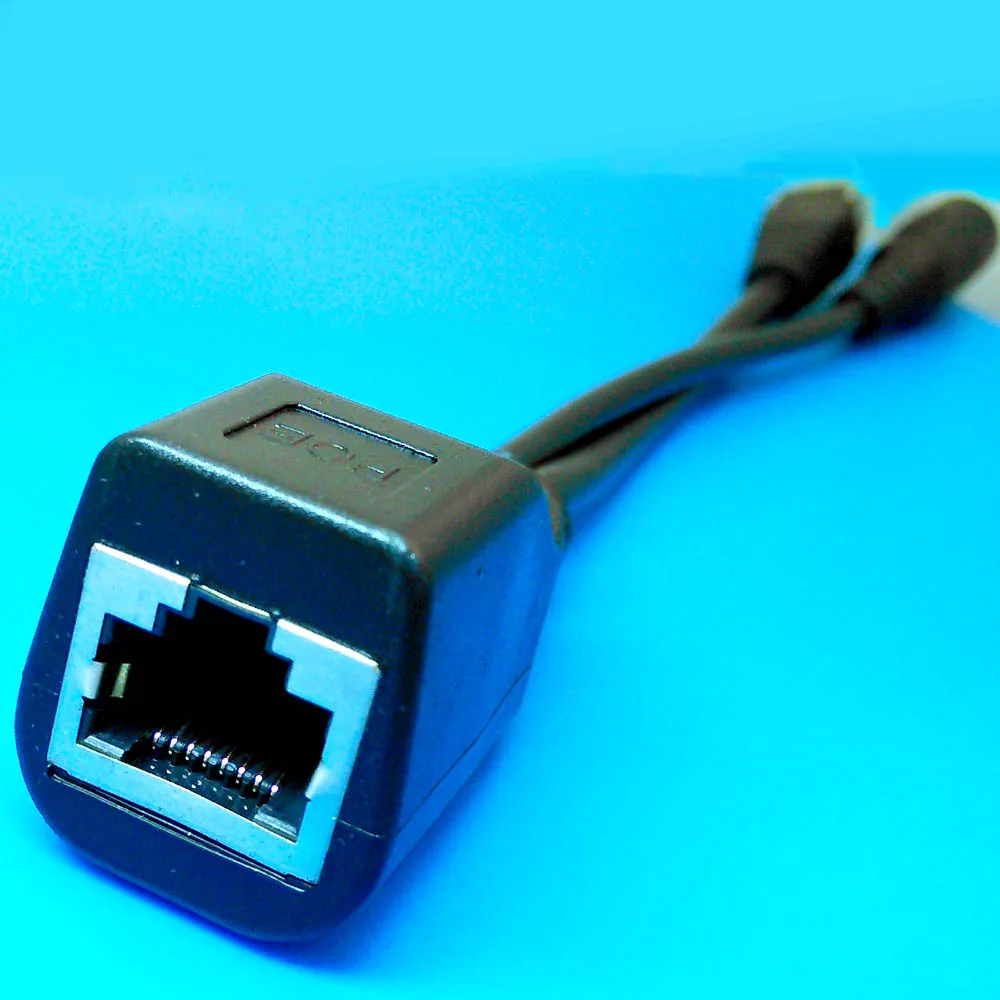 Кабель-Разветвитель rj45 Женский к Мужской dc poe для сетевого мониторинга dvi