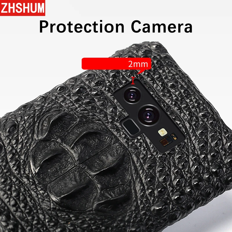 Genuine Leather Case For Samsung Note 9 8 S9 S8 Plus Crocodile Skin Luxury Handmade 360 Back Cover for Galaxy S7 Edge Note9 |