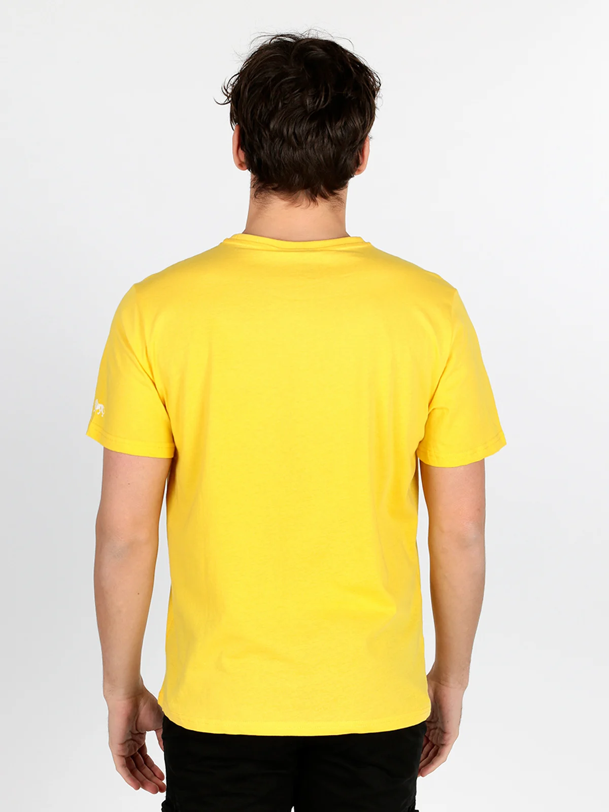 Мужские летние Желтые Повседневные футболки LONSDALE | Мужская одежда