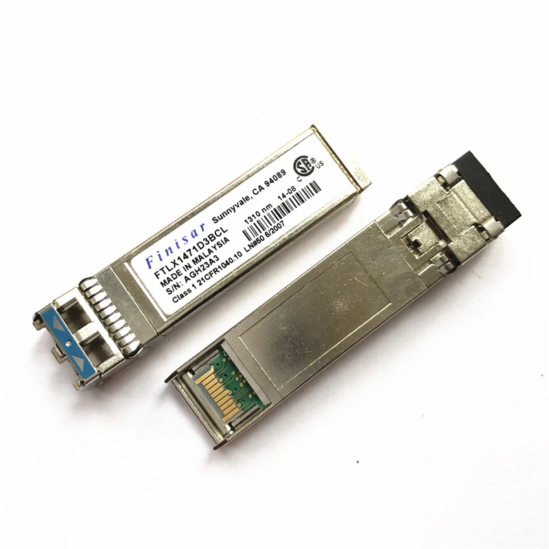 Оптические модули SFP 10 Гбит/с оригинальные оптические Finisar FTLX1471D3BCL волоконные