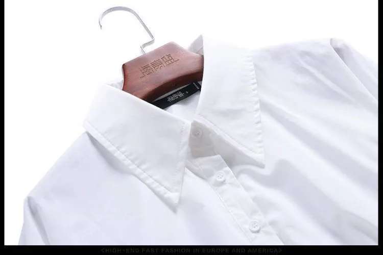 Роскошное Качество комплект из двух предметов женская летняя белая блуза топ на