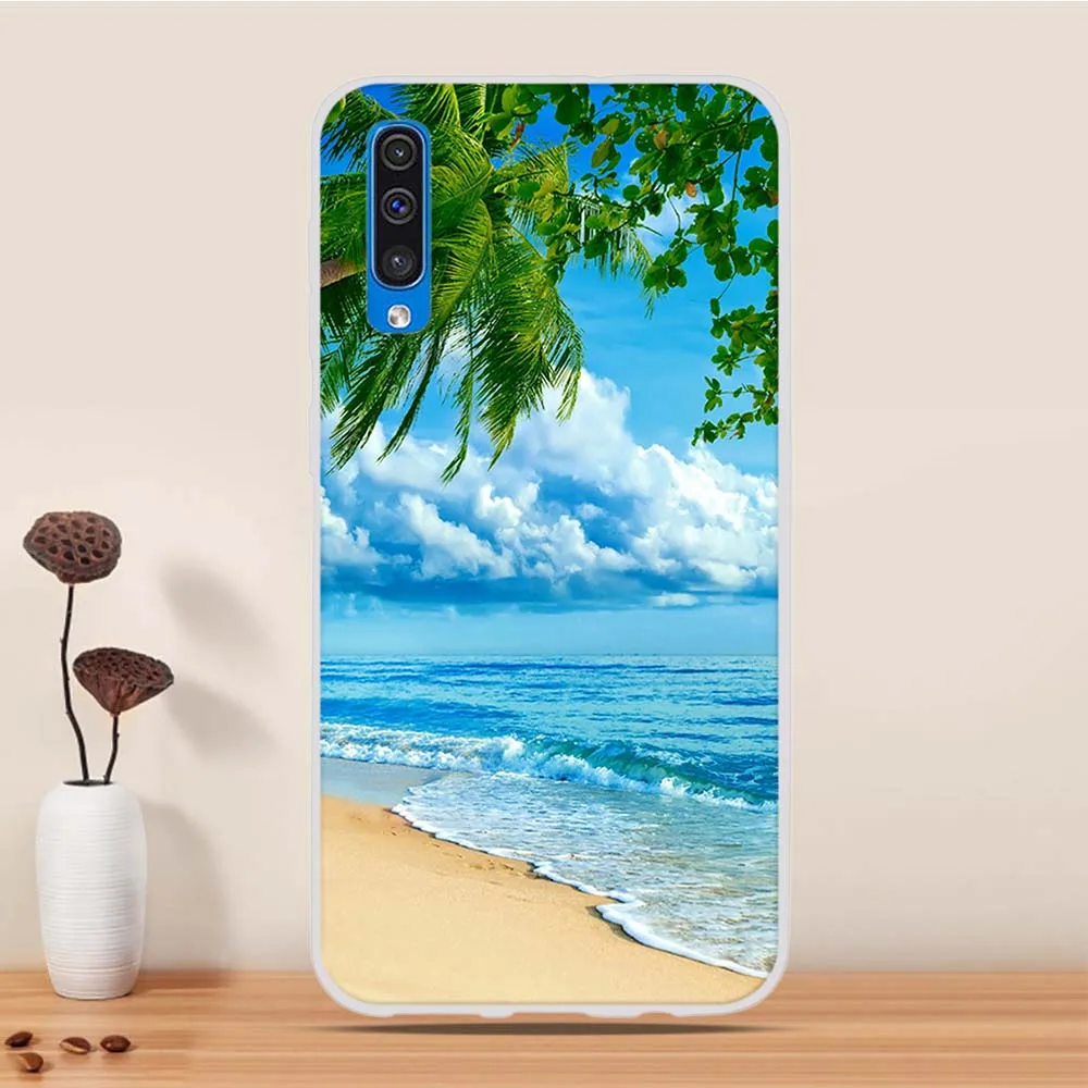 32 Силиконовый чехол для samsung Galaxy A50, чехол для samsung Galaxy A10, A30, A20, A60, A70, A40, чехол из ТПУ, задняя крышка для samsung A50, чехол - Цвет: 32