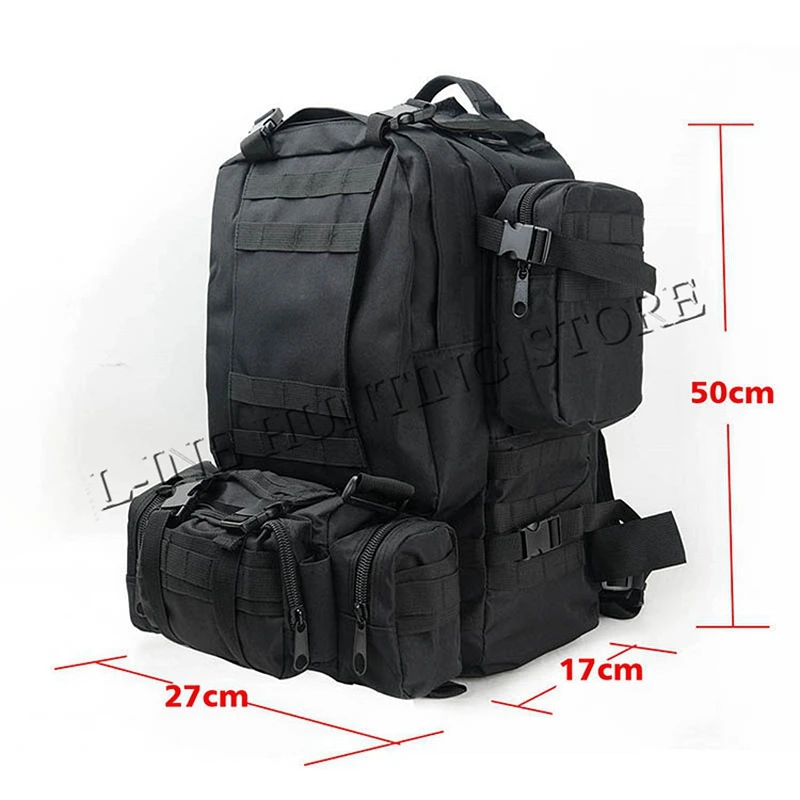 Рюкзак для походов и 50 л тактический военный рюкзак ACU CP KRYPTEK AU FG|hiking bag|outdoor bagbackpack