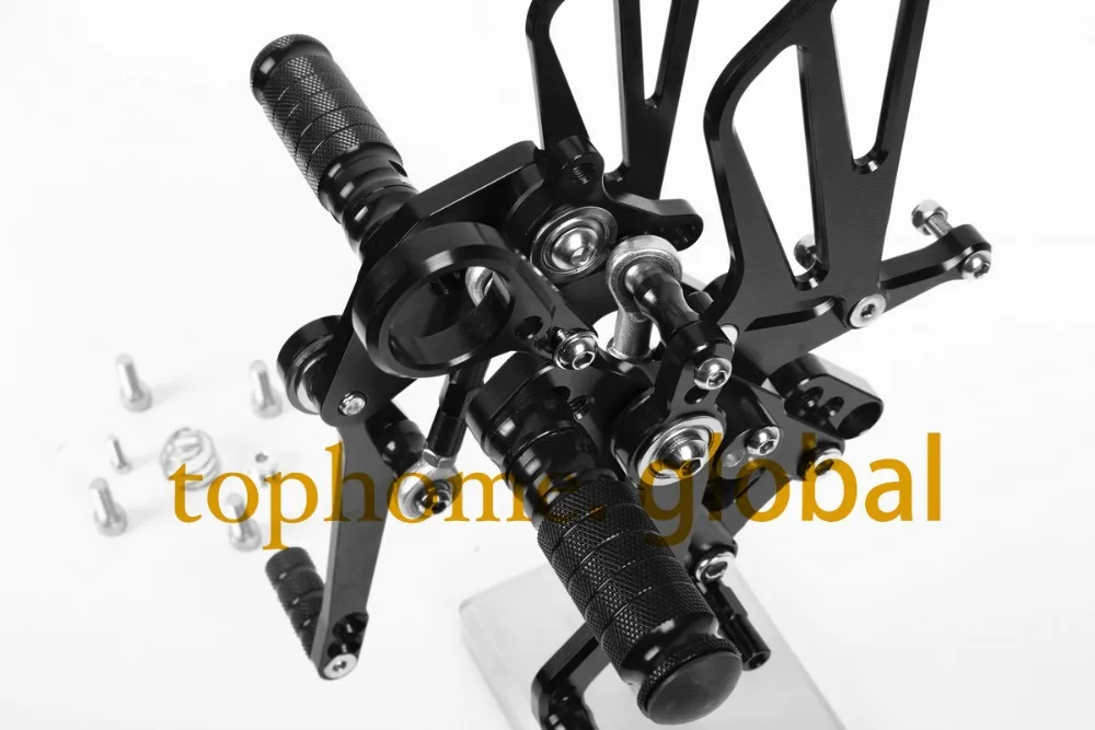 Для BMW S1000RR 2009 2014 Новые запчасти для мотоциклов CNC Rearsets подножки задний комплект