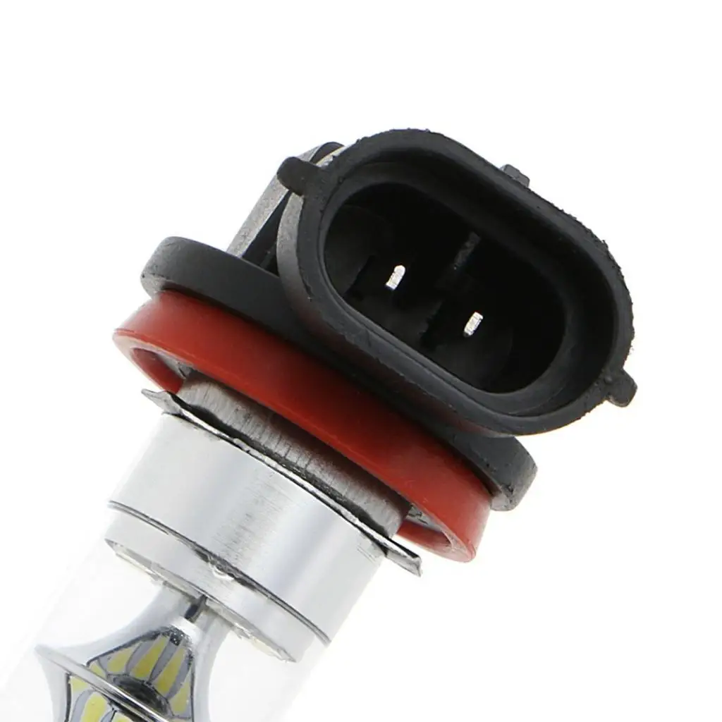 1 пара H11 100 Вт автомобильный 20LED 8000 К белый противотуманный светильник лампы