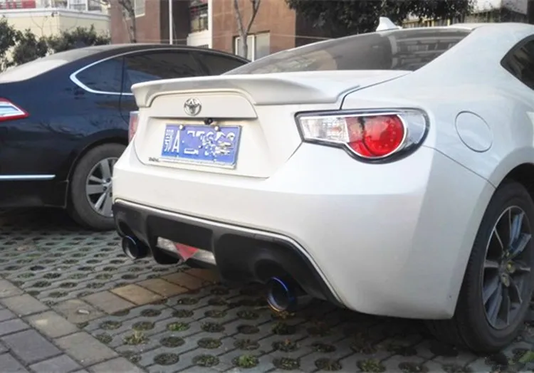 Для Subaru BRZ Высокое качество ABS заднее крыло Тип чемодана безболезненный цветной спойлер для Toyota GT86 2012 2013