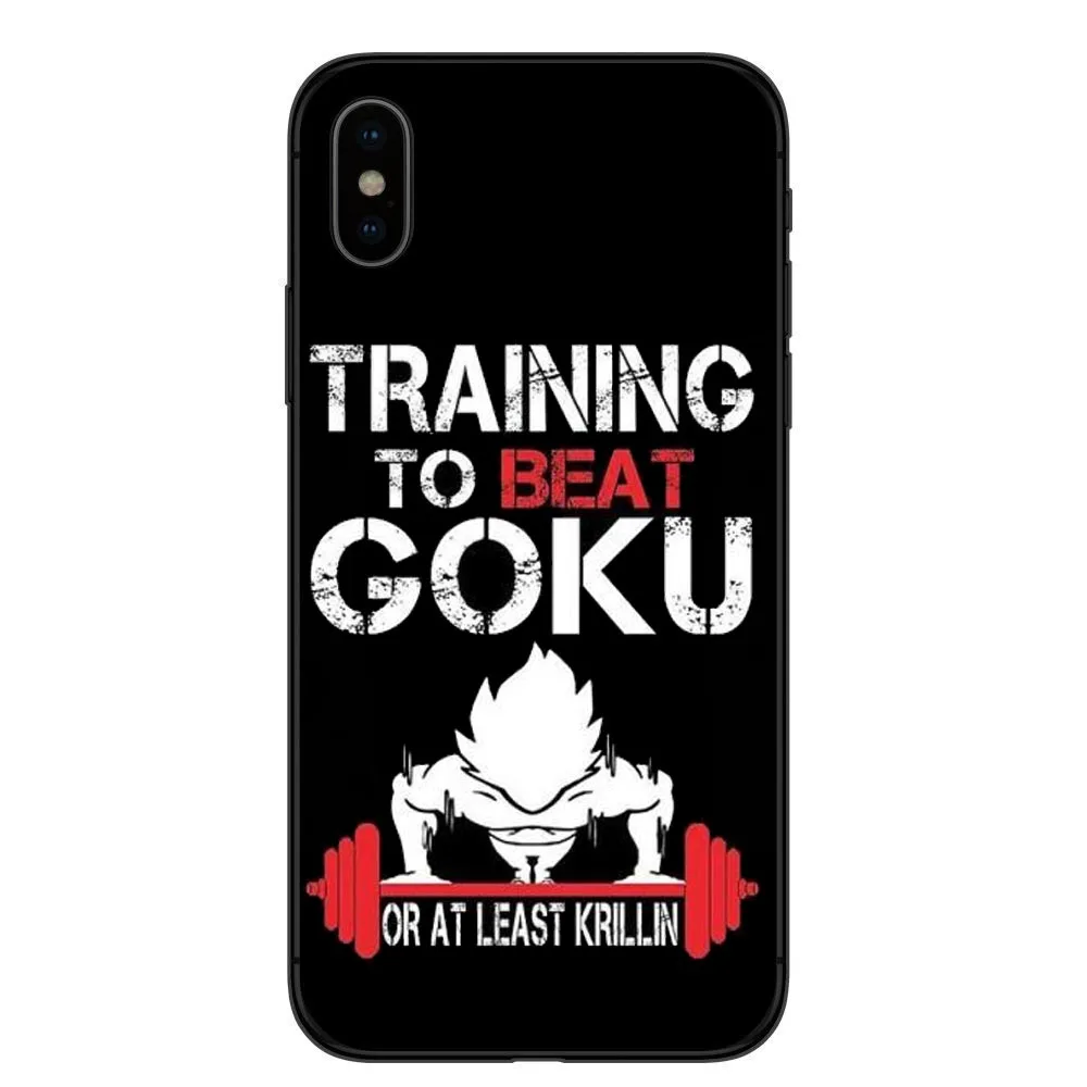 TPU Чехол для телефона с Dragon Ball; Dragonball z Мягкий ТПУ чехол для телефона для iPhone X 10 чехол Гоку для iPhone 5S, se, 6, 6 s Plus, 7, 7 Plus, 8, 8Plus - Цвет: TPU
