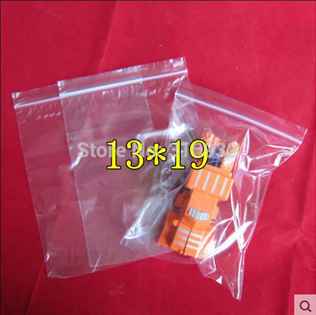 

E4 Clear Self Sealing 13*19cm Zip Lock Plastic Bags Packaging Bags, 100PCS/LOT