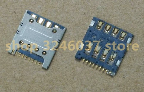 10 шт./лот новинка для LG F240 F240L F240K F240S F320 E980 E988 держатель sim карты разъем
