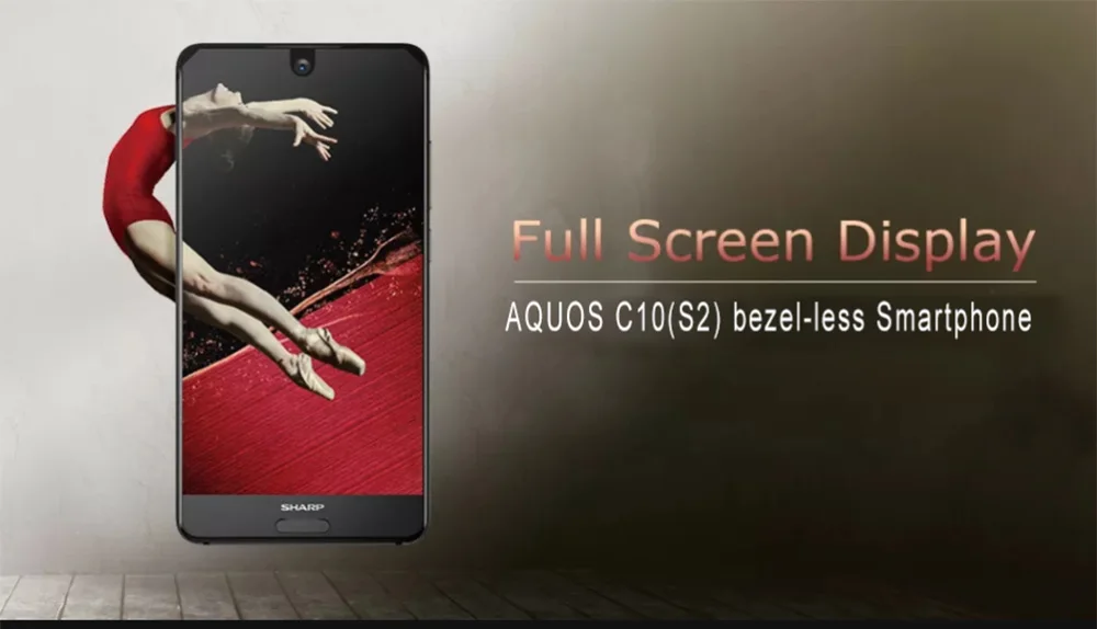 Смартфон SHARP AQUOS S2 C10 5,5 дюймов FHD+ SDM630 восьмиядерный 2,2 ггц 4 гб озу 64 гб пзу 2700 мач 4G FDD_LTE