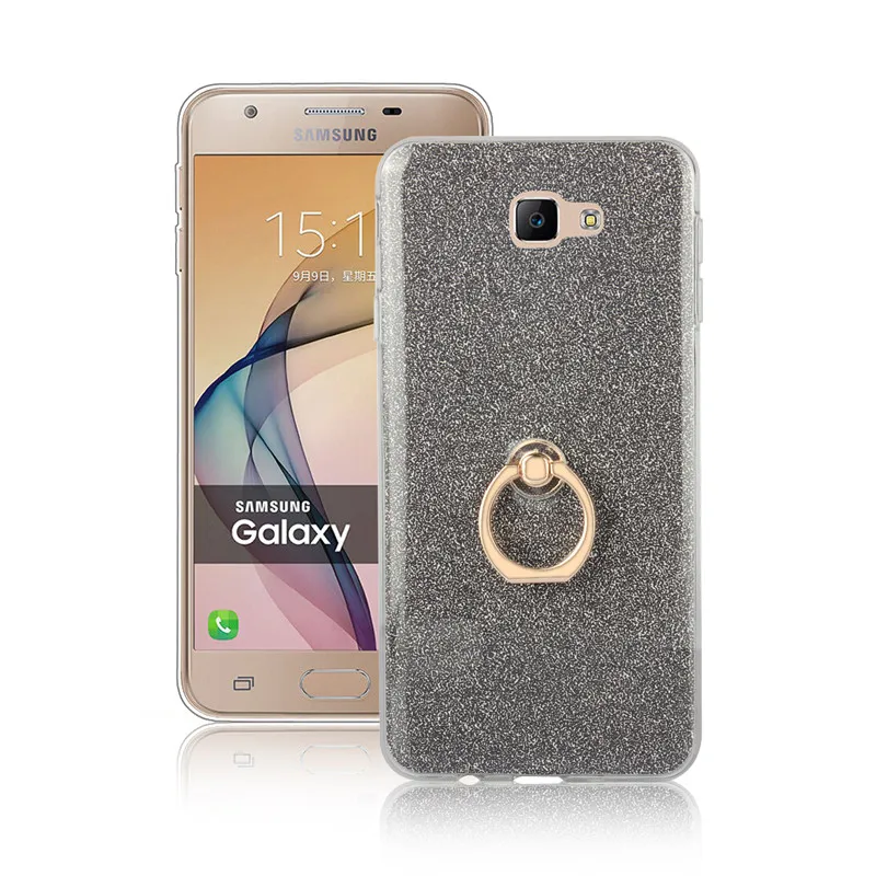 Силиконовый чехол ТПУ для Samsung Galaxy J7 Prime 2 задняя крышка Prime2 G611 G611F SM-G611F с кольцом |