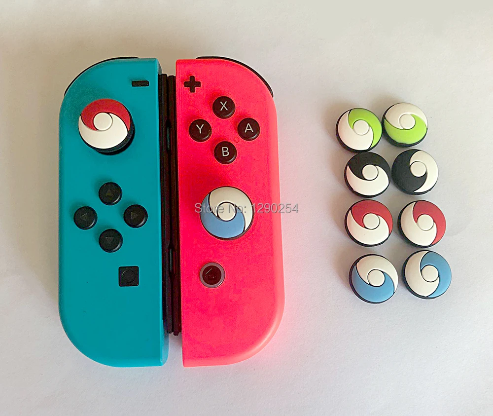 

10 шт., силиконовые колпачки для джойстика Nintendo Switch NS JoyCon