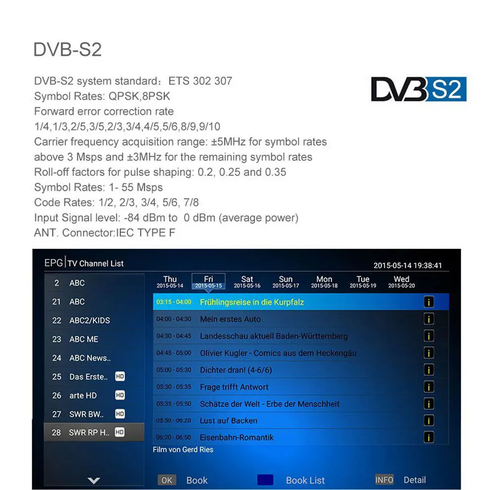 Mecool KI PRO 2 ГБ/16 ГБ DVB-T2 DVB-S2 DVB-C Android 7,1 ТВ приставка Amlogic S905D двойной wifi HD спутниковый ресивер Поддержка Cline IP tv