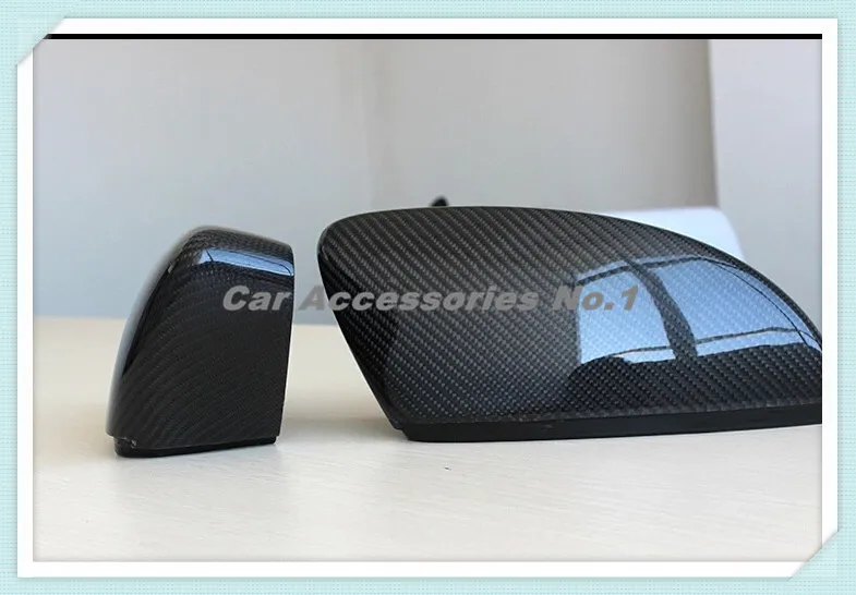 2pcs Full Replacement Carbon Fiber Car Side Mirrors Rearview Cover Trim For VW Passat CC 2009-2017 | Автомобили и мотоциклы