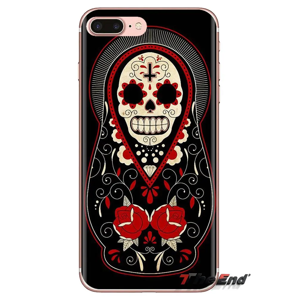 For Huawei Mate Honor 4C 5C 5X 6X 7 7A 7C 8 9 10 8C 8X 20 Lite Pro Transparent Soft Shell Covers Russian Matryoshka Doll Art |