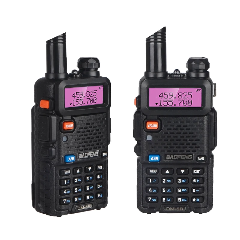 2019 Baofeng DMR Tier II  Digital Radio DM-5R Walkie Talkie Digital & Analog Mode DMR Repeater Function Compatible With Moto
