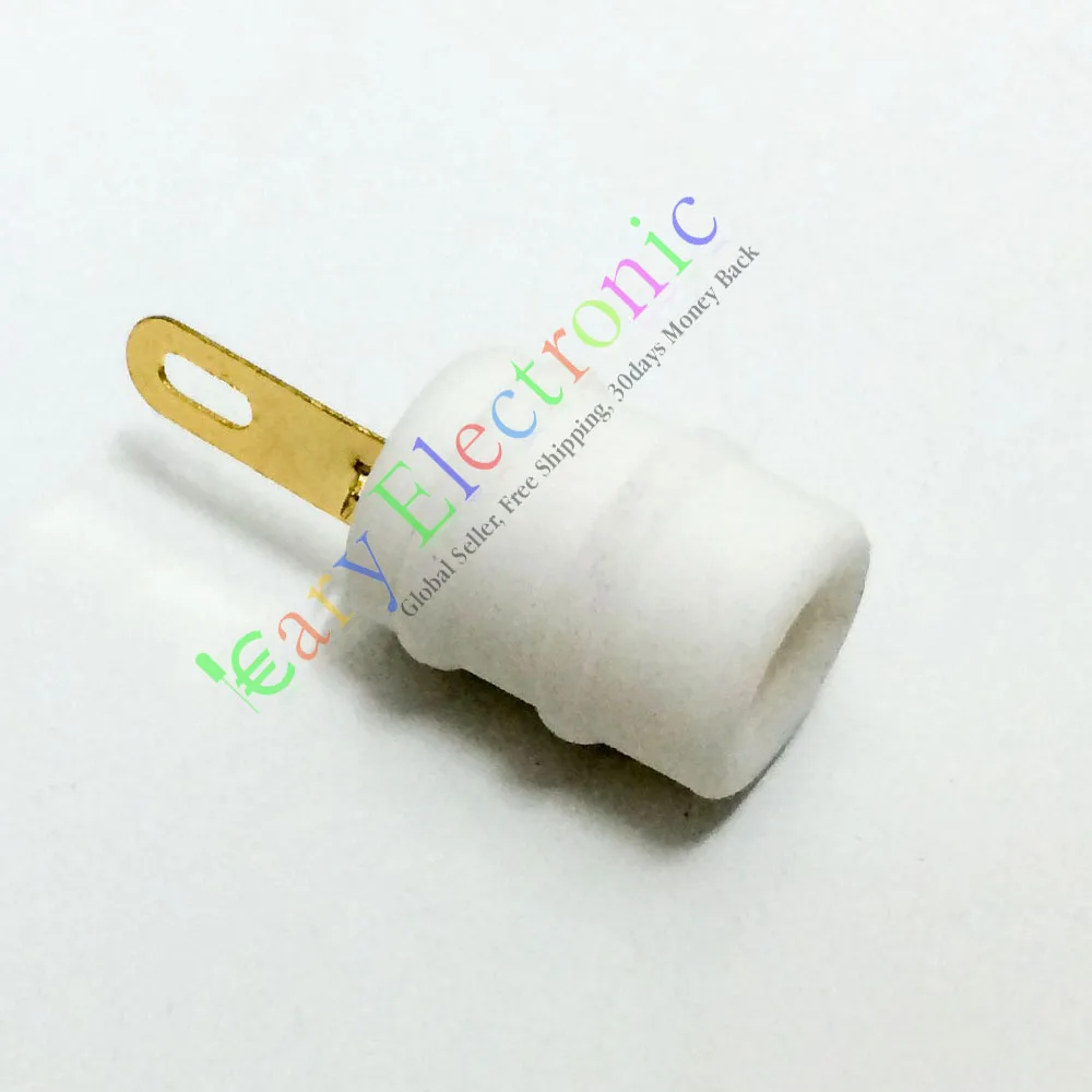 Оптовая и розничная продажа 8 шт. Золотая керамическая трубчатая анодная Крышка